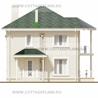 Фасады проект дома 14-90 общ. площадь 229,89 м2