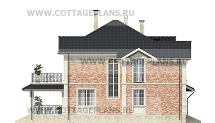 Фасады проект дома 102-09 общ. площадь 201,35 м2