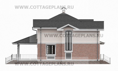 Фасады проект дома 13-53 общ. площадь 198,60 м2