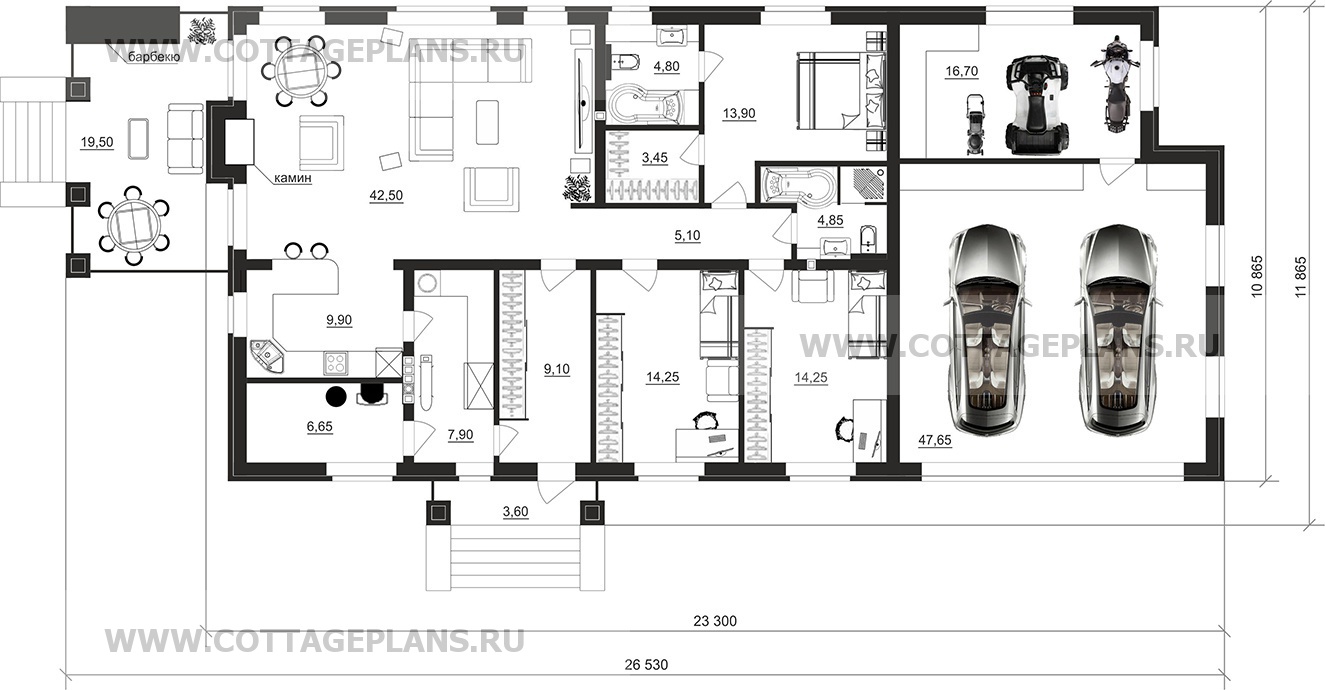 Поэтажные планы проект дома 702-04 общ. площадь 201,40м2