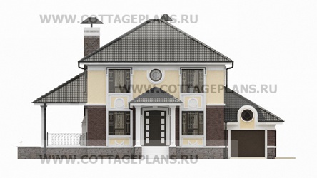 Фасады проект дома 29-25 общ. площадь 178,45 м2