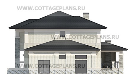 Фасады проект дома 202-95 общ. площадь 295,6 м2