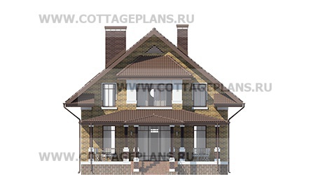 Фасады проект дома 77-97 общ. площадь 131,10 м2