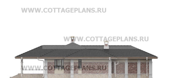 Фасады проект дома 23-38 общ. площадь 230,15 м2