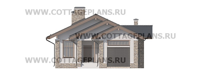 Фасады проект дома 700-38 общ. площадь 125,95 м2