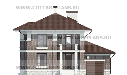 Фасады проект дома 77-63 общ. площадь 236,35 м2