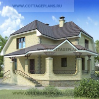 Каталог проекты домов из пеноблоков проект дома 58-24 общ. площадь 187 м2