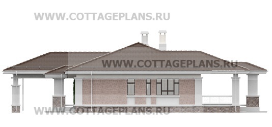 Фасады проект дома 07-04 общ. площадь 192,40 м2