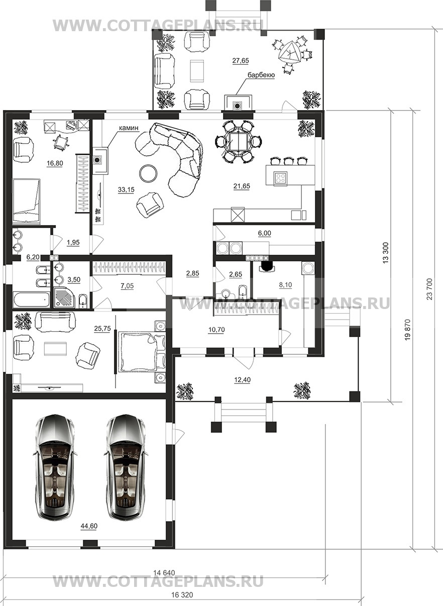 Поэтажные планы проект дома 90-10 общ. площадь 190,95м2