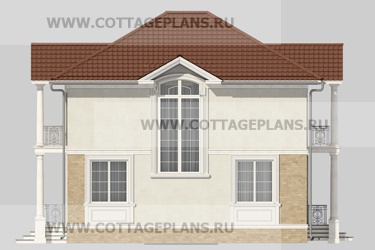 Фасады проект дома 22-88 общ. площадь 178,05 м2