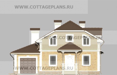 Фасады проект дома 20-23 общ. площадь 243,35 м2