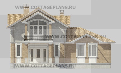 Фасады проект дома 20-92 общ. площадь 318,70 м2