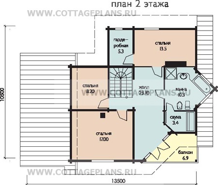 Поэтажные планы проект дома 10-51 общ. площадь 179,2м2
