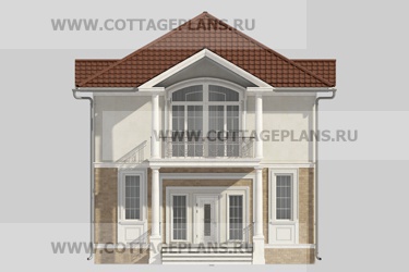 Фасады проект дома 22-88 общ. площадь 178,05 м2