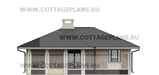 Фасады проект дома 902-63 общ. площадь 97.9 м2