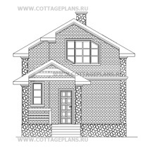 Фасады проект дома 20-42 общ. площадь 76,63 м2