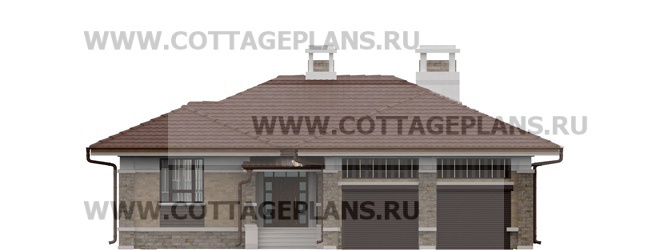 Фасады проект дома 17-35 общ. площадь 324,10 м2