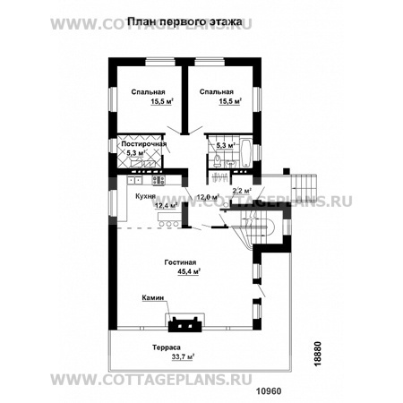 Поэтажные планы проект дома 82-64 общ. площадь 312,8 м2