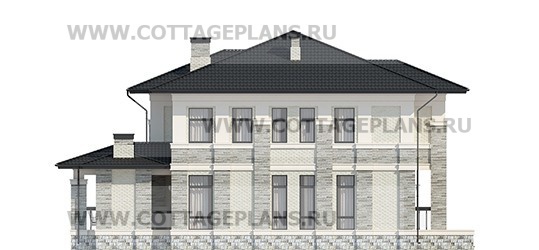 Фасады проект дома 205-23 общ. площадь 309,60 м2