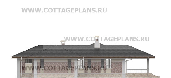 Фасады проект дома 23-38 общ. площадь 230,15 м2