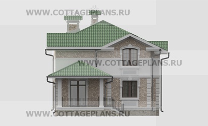 Фасады проект дома 13-50 общ. площадь 160,45 м2
