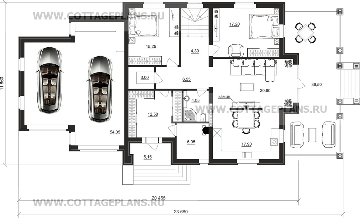 Поэтажные планы проект дома 71-92 общ. площадь 373,40 м2