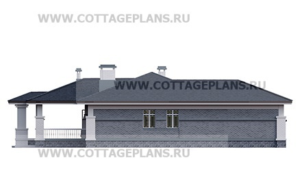 Фасады проект дома 28-10 общ. площадь 373,60 м2