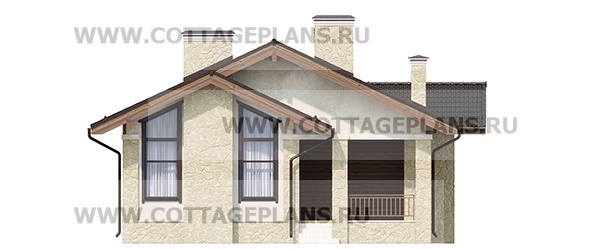 Фасады проект дома 700-48 общ. площадь 91,90 м2