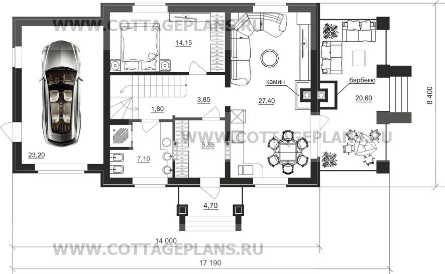 Поэтажные планы проект дома 71-34 общ. площадь 220,00 м2