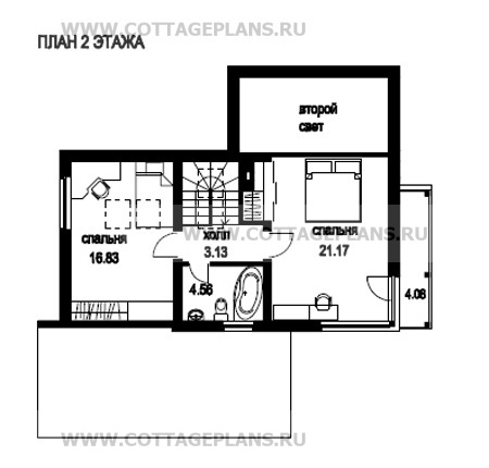 Поэтажные планы проект дома 79-21 общ. площадь 121,43 м2