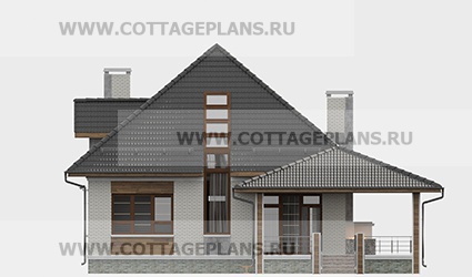 Фасады проект дома 95-70 общ. площадь 175,10 м2