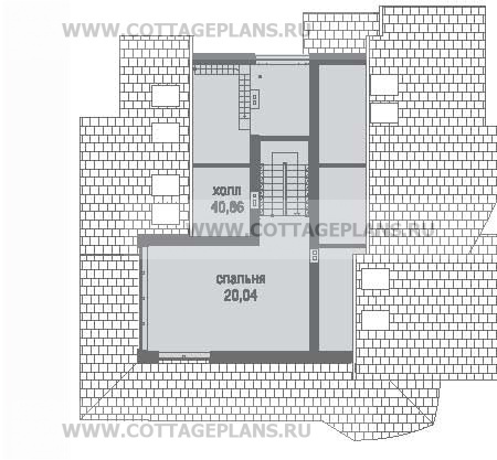 Поэтажные планы проект дома 59-77 общ. площадь 434,94 м2
