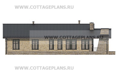 Фасады проект дома 700-97 общ. площадь 176,05 м2