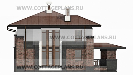 Фасады проект дома 14-30 общ. площадь 206,95 м2