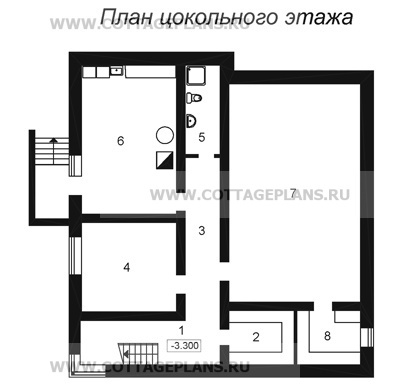Поэтажные планы проект дома 46-55 общ. площадь 520,3м2