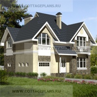 Каталог проекты домов из пеноблоков проект дома 50-73 общ. площадь 225,1м2