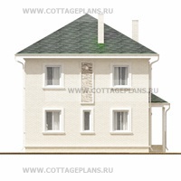 Фасады проект дома 14-90 общ. площадь 229,89 м2