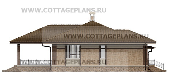 Фасады проект дома 902-57 общ. площадь 121,60 м2