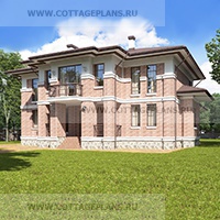 проект дома 201-26 общ. площадь 377,95 м2