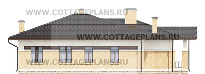 Фасады проект дома 700-12 общ. площадь 122,90 м2