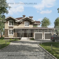 проект дома 17-78 общ. площадь 349,50 м2