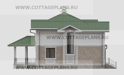 Фасады проект дома 24-50 общ. площадь 265,30 м2