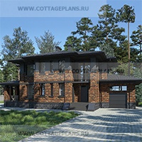 проект дома 200-88 общ. площадь 242,50 м2