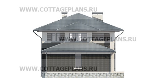 Фасады проект дома 77-26 общ. площадь 229,00 м2