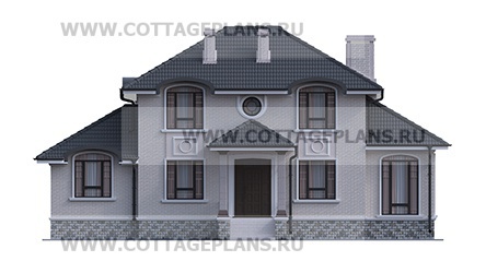 Фасады проект дома 94-41 общ. площадь 160,50 м2