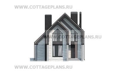 Фасады проект дома 204-83 общ. площадь 128,90 м2