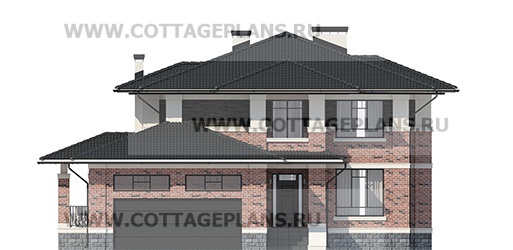 Фасады проект дома 200-98 общ. площадь 291,65 м2