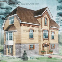 проект дома 46-11 общ. площадь 261 м2