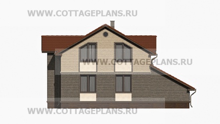 Фасады проект дома 22-71 общ. площадь 283,35 м2