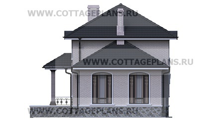 Фасады проект дома 74-41 общ. площадь 160,50 м2
